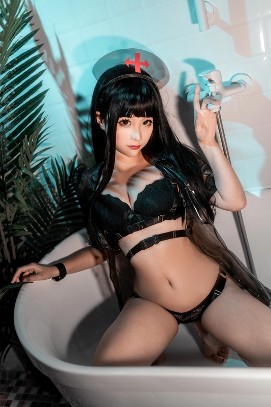 胶衣护士 黑 - 蠢沫沫